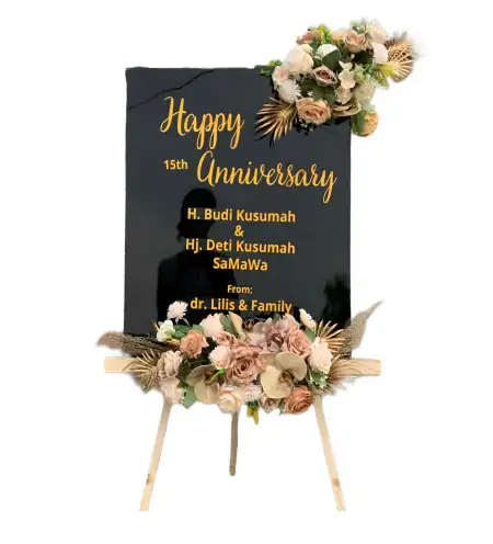 Papan Bunga Akrilik Garawastu