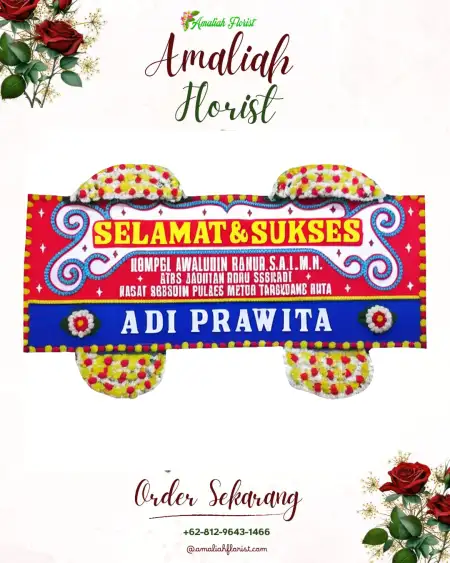 Papan Bunga Ucapan Selamat Garawastu